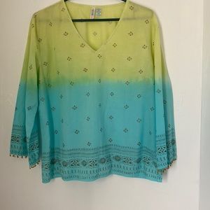 Bill Blass Indian Style blouse